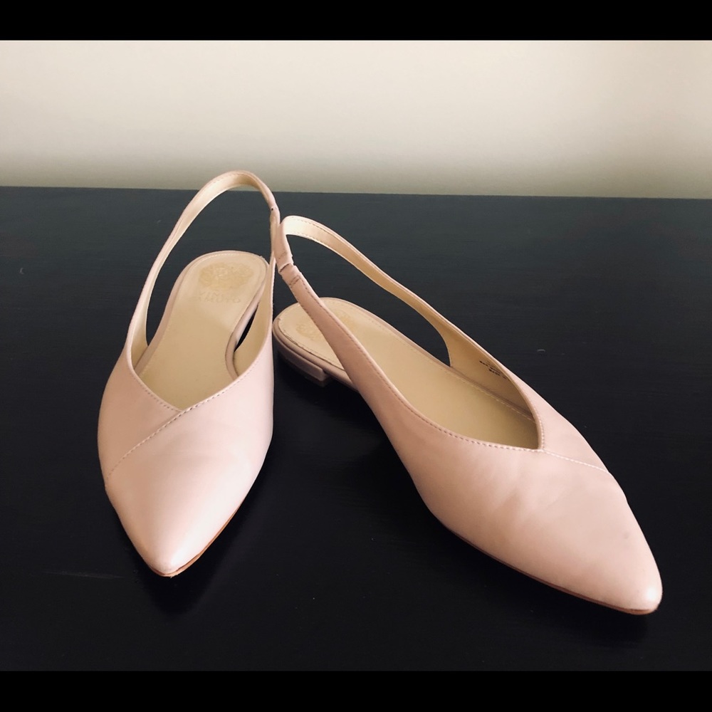 Vince Camuto pink nude slides